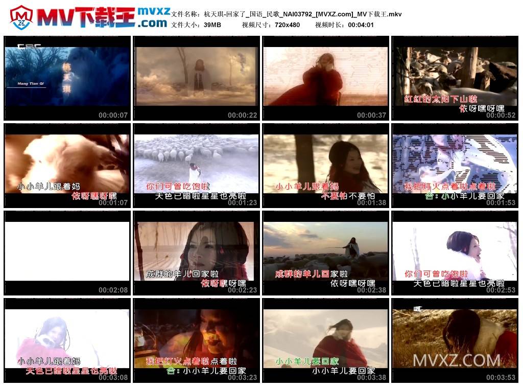 杭天琪-回家了_国语_民歌_NAI03792